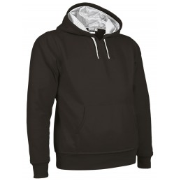 Sweatshirt DENZEL, black-white - 280g