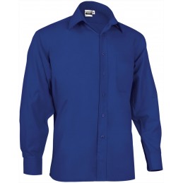 Long sleeve shirt OPORTO, blue blue - 120g
