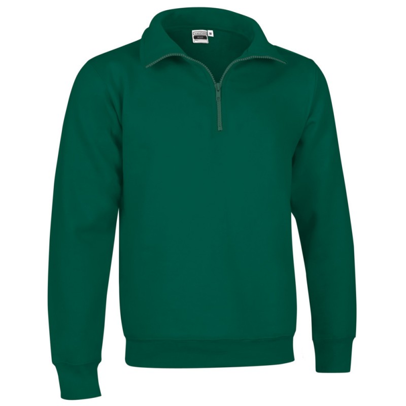 Sweatshirt WOOD, bottle green - 300g