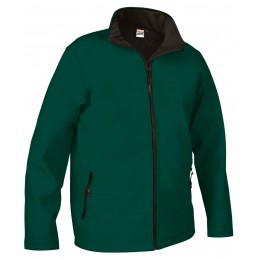 Softshell jacket HORIZON, bottle green - 350g
