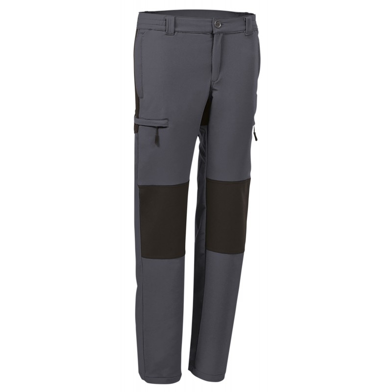 Trekking trousers DATOR, carbon grey-black - xgmp