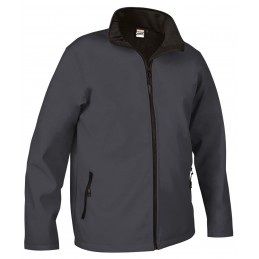 Softshell jacket HORIZON, charcoal grey - 350g