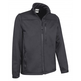 Softshell jacket GRIZZLY, charcoal grey - 350g