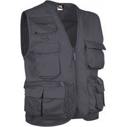 Vest SAFARI, charcoal grey - 200g