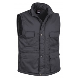 Vest REPORTER, charcoal grey - 250g