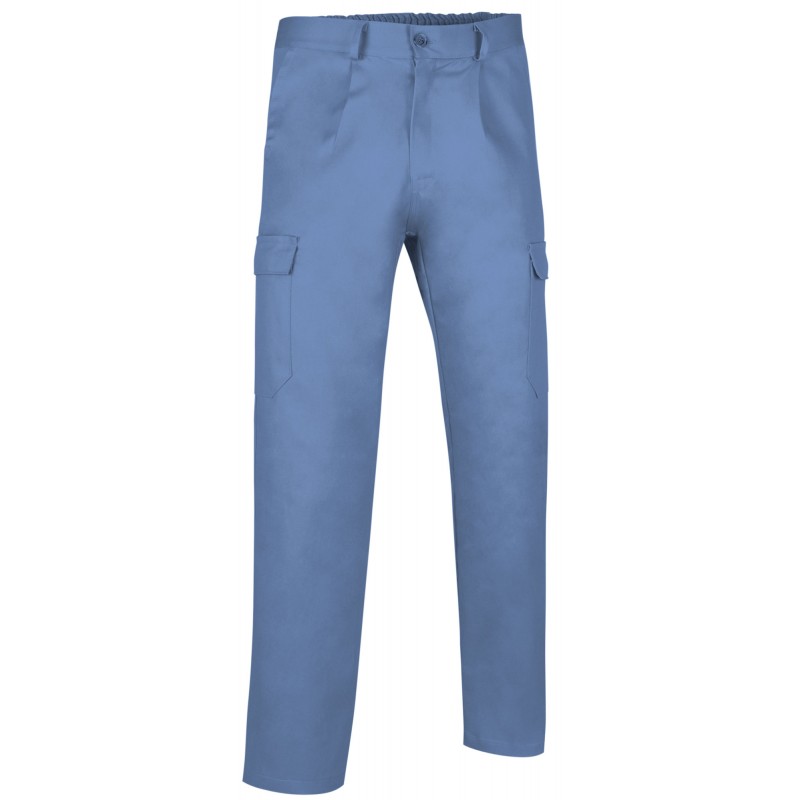 Trousers CASTER, dolphin blue - xgmp