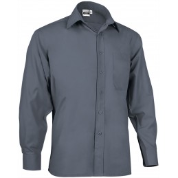 Long sleeve shirt OPORTO, grey cement - 120g