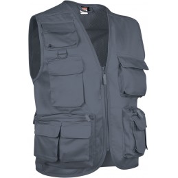 Vest SAFARI, grey cement - 200g