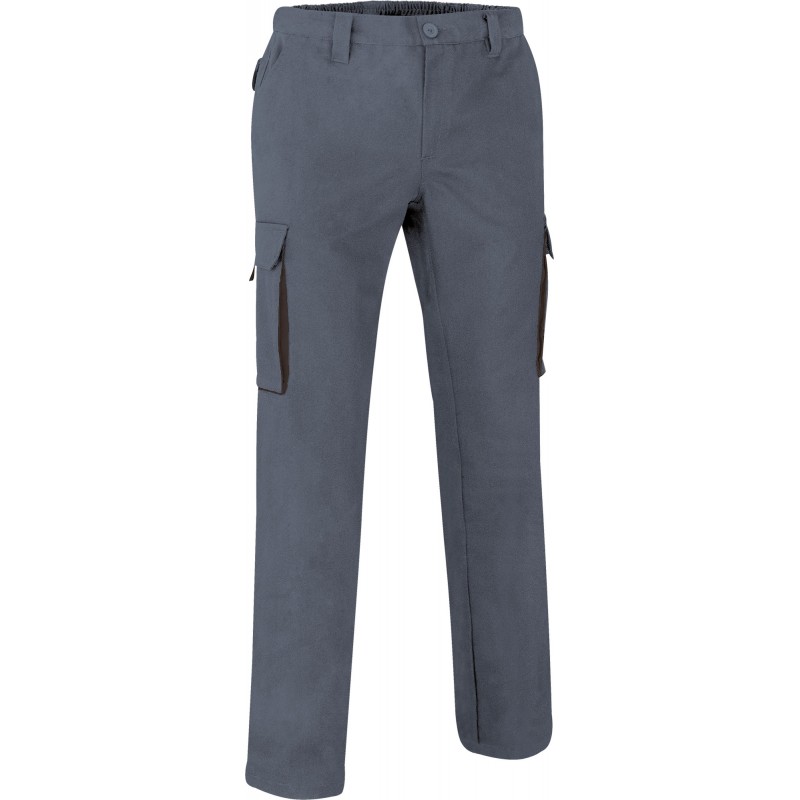 Trousers THUNDER, grey cement-black - xgmp
