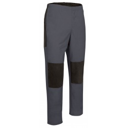 Trekking trousers HILL, carbon grey-black -