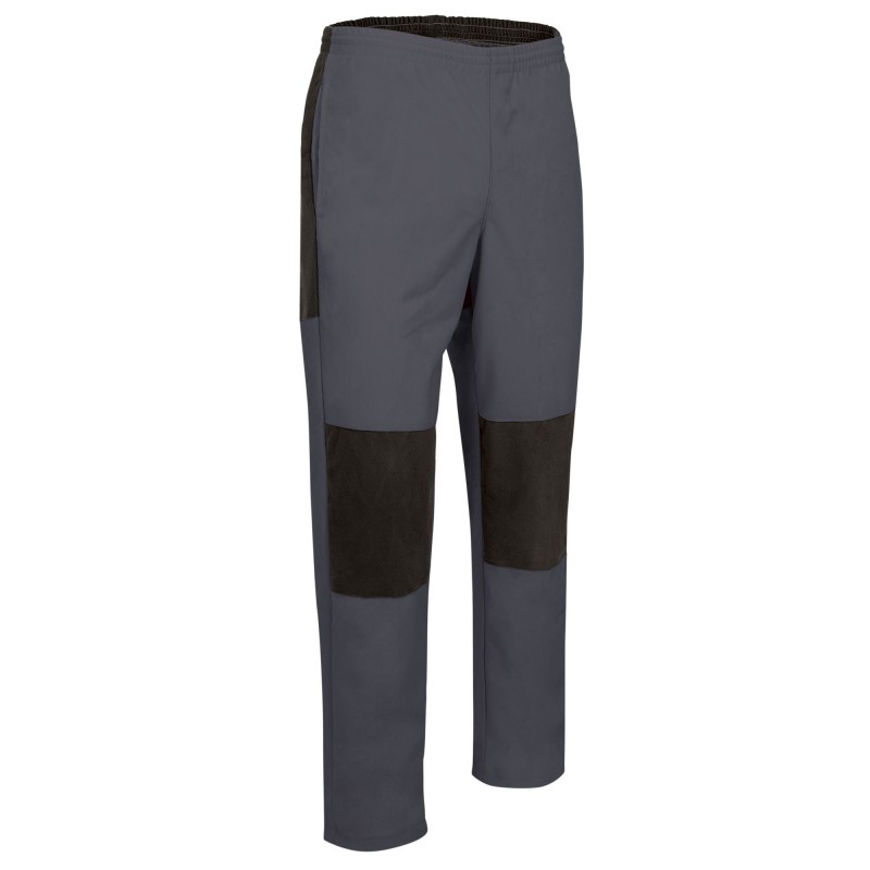 Trekking trousers HILL, carbon grey-black -