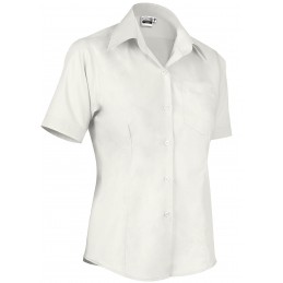 Women short shirt STAR, ivory white - 120g