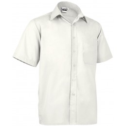 Short sleeve shirt OPORTO, ivory white - 120g