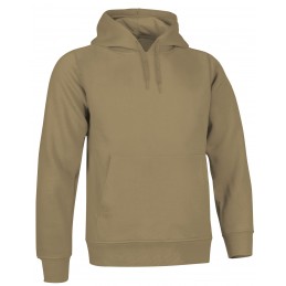 Sweatshirt hooded  ARIZONA, kamel brown - 280g