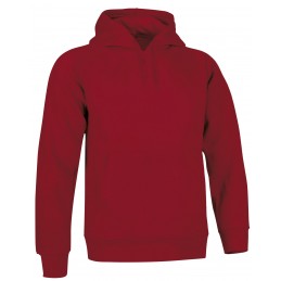 Sweatshirt hooded ARIZONA, lotto red - 280g