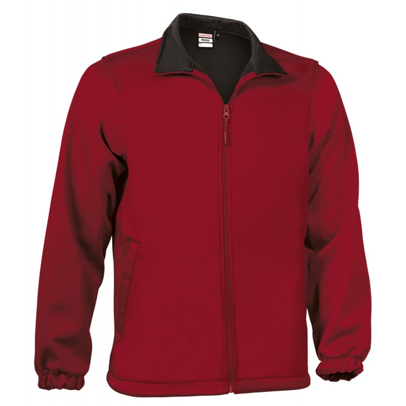 Softshell jacket RONCES, lotto red - 350g