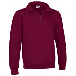 Sweatshirt WOOD, mahogany garnet - 300g