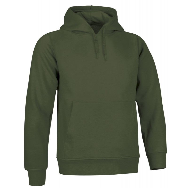 Sweatshirt hooded ARIZONA, military green - 280g