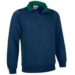 Sweatshirt THUNDER, navy blue orion-green bottle - 300g
