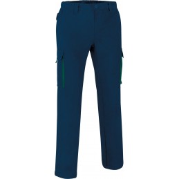 Trousers THUNDER, navy blue orion-green bottle - xgmp
