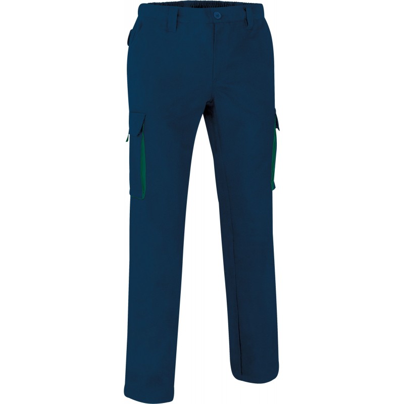 Trousers THUNDER, navy blue orion-green bottle - xgmp
