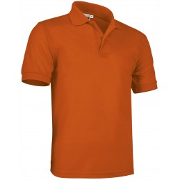 Mix poloshirt ULISES, orange party - 180g