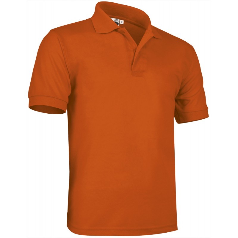 Mix poloshirt ULISES, orange party - 180g