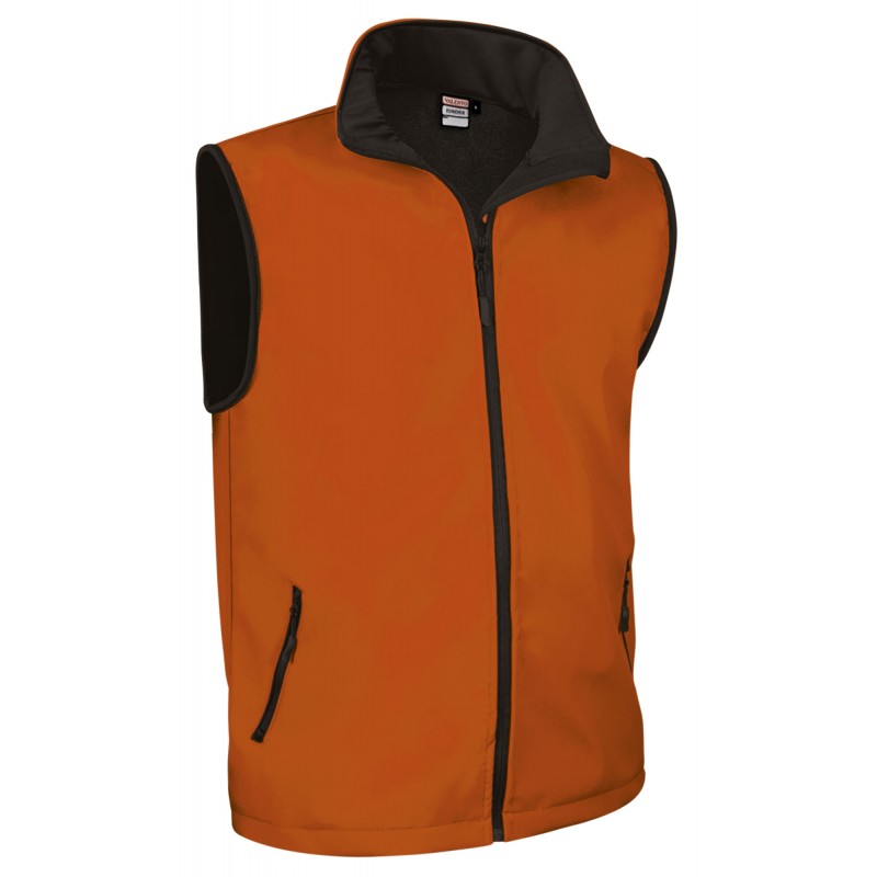 Softshell vest TUNDRA, orange party - 350g