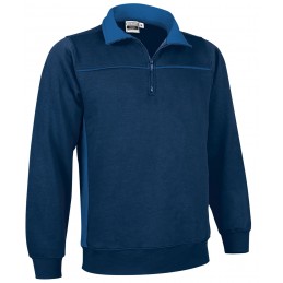 Sweatshirt THUNDER, orion navy blue-royal blue - 300g