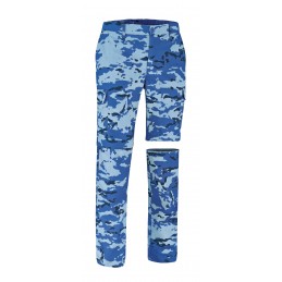Detachable trousers BIRDMAN, pixelated blue - xgmp