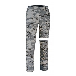Detachable trousers BIRDMAN, pixelated gray - xgmp