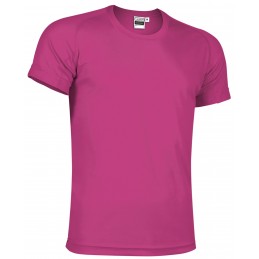 Technical t-shirt RESISTANCE, rosa magenta - 145g