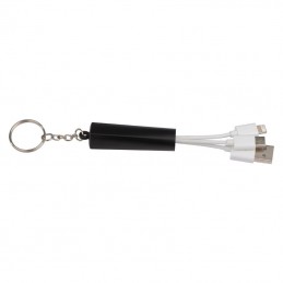 Breloc cu cablu de încărcare USB - 2078503, Black