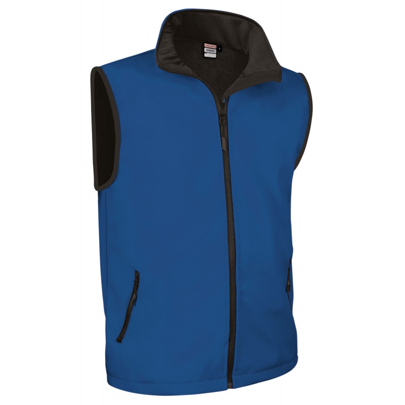 Softshell vest TUNDRA, royal blue - 350g
