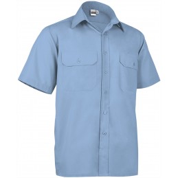 Short shirt ACADEMY, sky blue - 120g