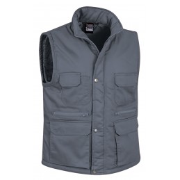 Vest REPORTER, smoke grey - 250g