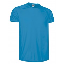 Technical t-shirt CHALLENGE, tropical blue - 155g