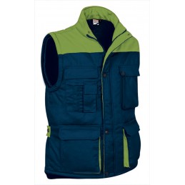 Vest THUNDER, orion navy blue-apple green - 250g