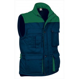 Vest THUNDER, orion navy blue-kelly green - 250g