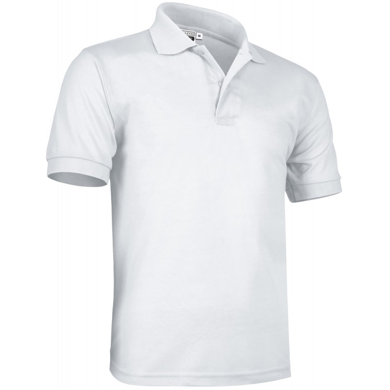 Mix poloshirt ULISES, white - 180g