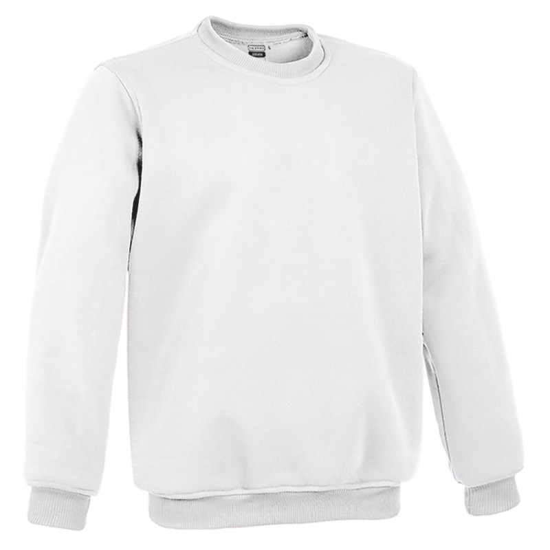 Sweatshirt STEVEN, white - 280g