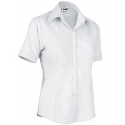 Women short shirt STAR, white - 120g