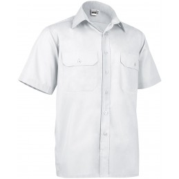 Short shirt ACADEMY, white - 120g