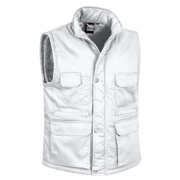 Vest REPORTER, white - 250g