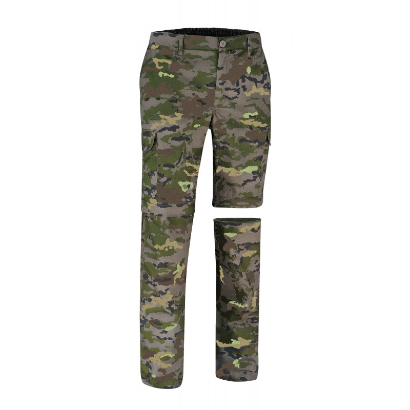Detachable trousers BIRDMAN, wooded pixelation - xgmp
