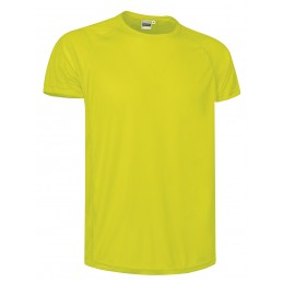 Technical t-shirt CHALLENGE, yellow fluor - 155g