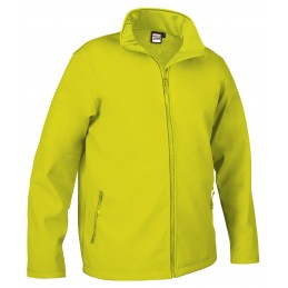 Softshell jacket HORIZON, yellow fluor - 350g