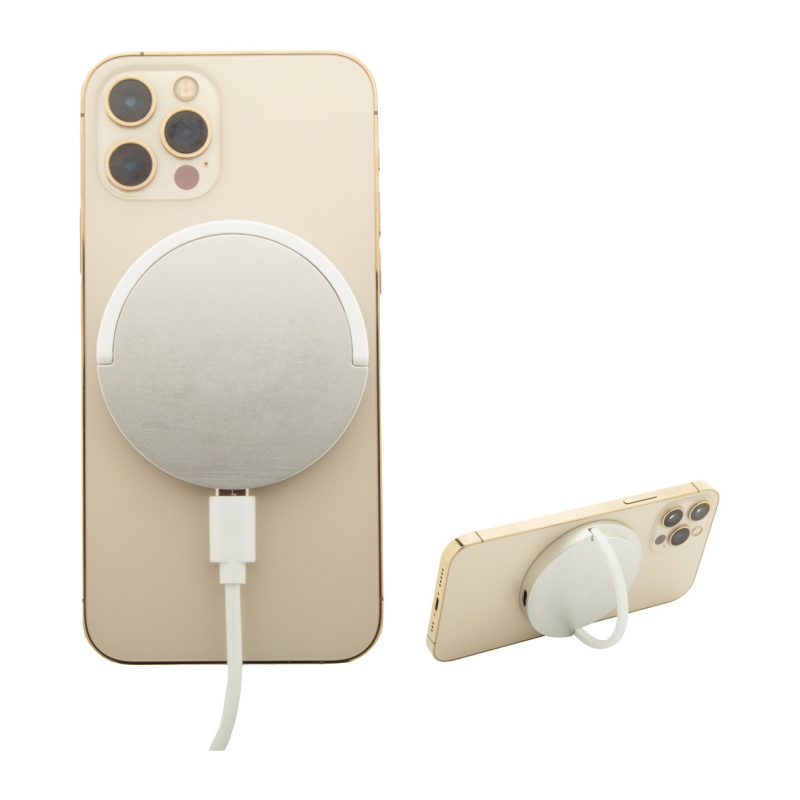RaluHold, încărcător wireless magnetic, argintiu - AP864035-21 RaluHold, încărcător wireless magnetic, argintiu - AP864035-21