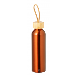 Irvinson, Sticlă din aluminiu reciclat cu capac de transport, 650 ml, portocaliu - AP734156-03
