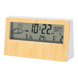 Roamer, stație meteo din bambus, natural - AP733974